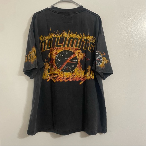 PacSun No Limits Racing Oversized T-Shirt - Picture 5 of 6